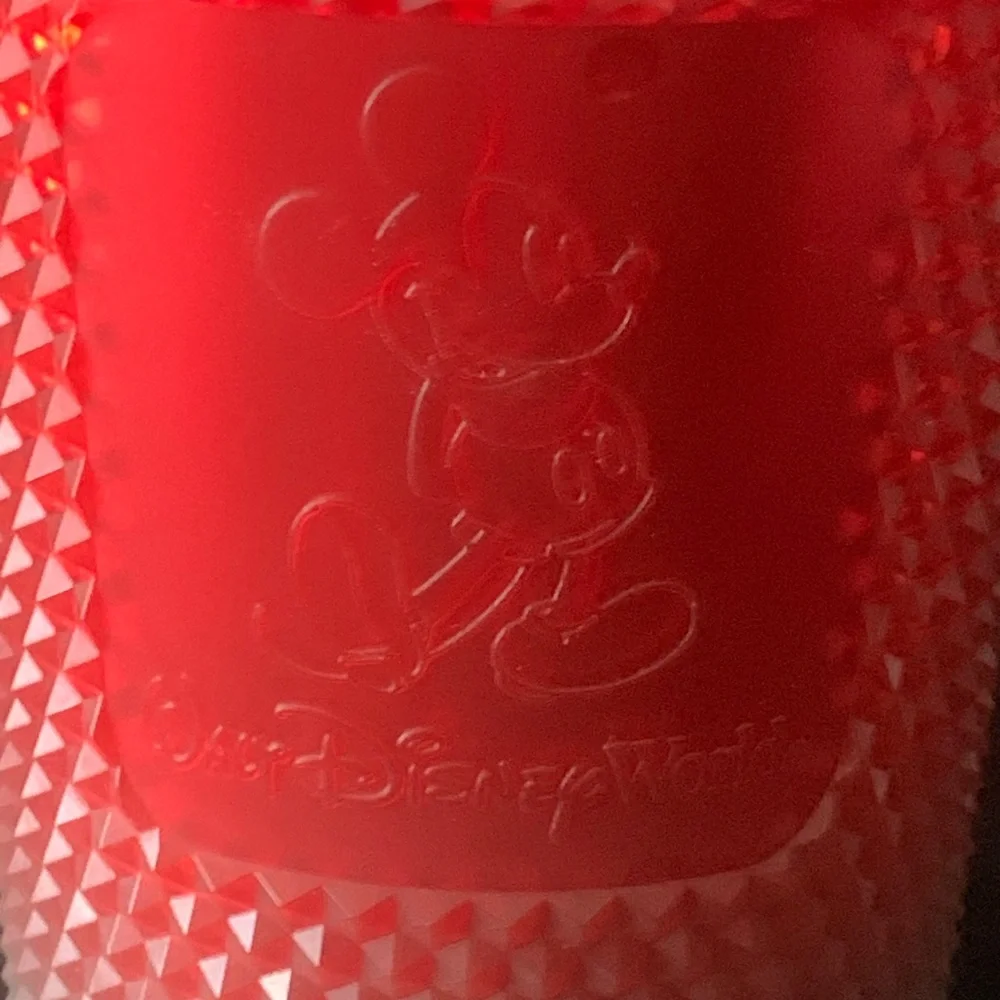 Vintage Starbucks 2021 Disney Mickey Mouse Tumbler Green Red Festive Christmas